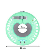 Les bouées bébés de cou